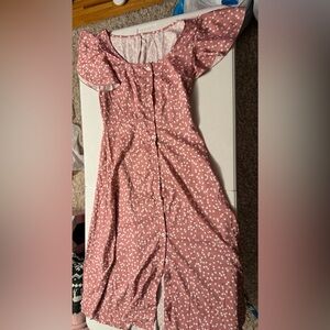 SHEIN button up dress. NWT